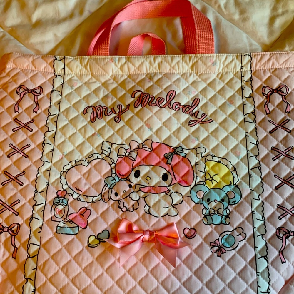 3 pieces elegant quilted bag & water bottle holder with adorable card holder